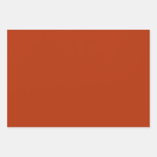 Schaduwen van Oranje geometrische Abstracte kunst Inpakpapier Vel (Voorkant 3)