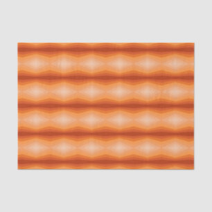 Schaduwen van Oranje geometrische Abstracte kunst Tissuepapier