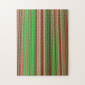 Schaduwen van rood en groen legpuzzel (Verticaal)