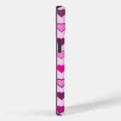 Schaduwen van roze hartslag Case-Mate iPhone case (Achterkant / Rechts)