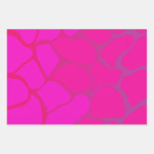 Schaduwen van roze verlooppapier inpakpapier vel (Voorkant 3)