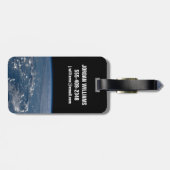 Schaduwen van wolken over het Filipijnse Zee Bagagelabel (Achterkant horizontaal)