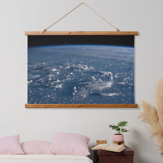 Schaduwen van wolken over het Filipijnse Zee Hangend Wandkleed (Slaapkamer)