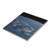 Schaduwen van wolken over het Filipijnse Zee Tegeltje (Zijkant)