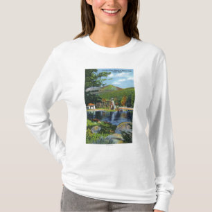Schaduwmeer Overshot Uitzicht waterwiel T-shirt