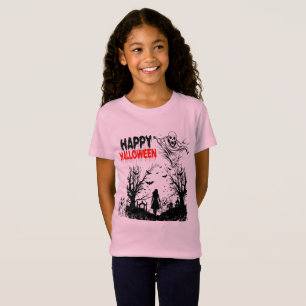 Schaduwrijke geesten verzamelen lichtroze t-shirt