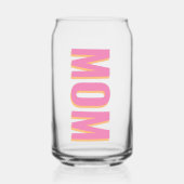 Schaduwtekst  Moeder Blikvorm Glas (Voorkant)