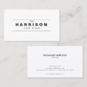  SCHADUWTYPE LOGO-Visitekaartje Visitekaartje (Voorkant / Achterkant)