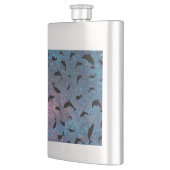 Schaduwvis haai walvis gradiënt kleurrijk sterrens flacon (Links)