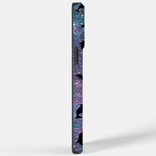 schaduwvishaai op gradiëntmelkweg Case-Mate iPhone case (Achterkant / Rechts)
