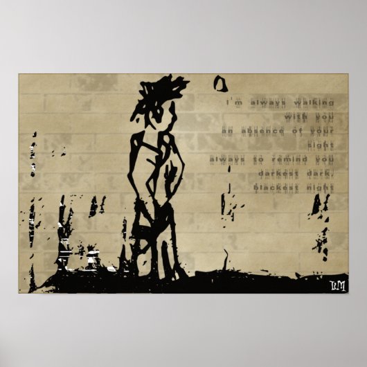 Schaduwwandeling Poster (Voorkant)