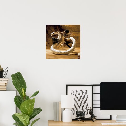 Schaduwwerk Occult Recovery AI Art Matte Value Poster (Thuiskantoor)