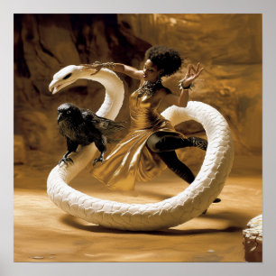 Schaduwwerk Occult Recovery AI Art Matte Value Poster