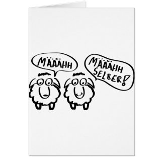schafe määhhh määhhh selber !