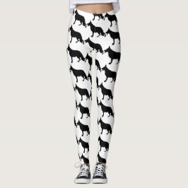 Schäferhund Schwarz Pur Leggings