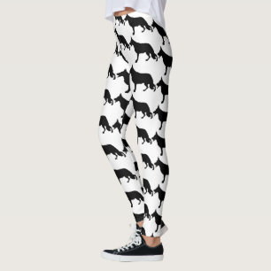 Schäferhund Schwarz Pur Leggings