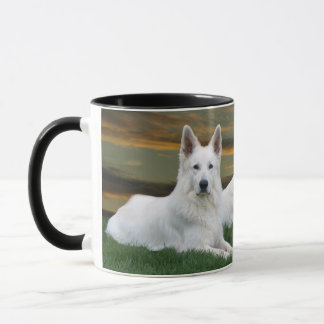 Schäferhunde Black & White Tasse Mok