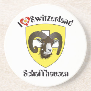 Schaffhausen Schweiz Bierdeckel Zandsteen Onderzetter