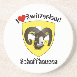 Schaffhausen Schweiz Bierdeckel Zandsteen Onderzetter
