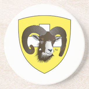 Schaffhausen Schweiz Bierdeckel Zandsteen Onderzetter