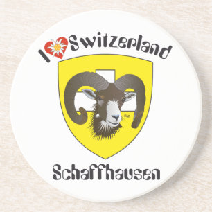 Schaffhausen Schweiz Bierdeckel Zandsteen Onderzetter