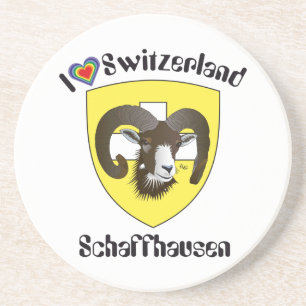 Schaffhausen Schweiz Bierdeckel Zandsteen Onderzetter