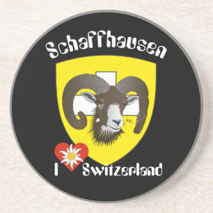 Schaffhausen Schweiz Bierdeckel Zandsteen Onderzetter