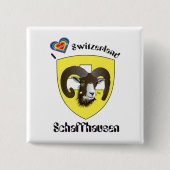 Schaffhausen Schweiz Button (Voorkant)