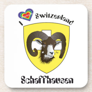 Schaffhausen Schweiz Kork-Untersetzer Drankjes Onderzetter