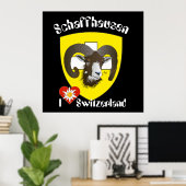 Schaffhausen - Schweiz - Suisse - Poster Svizzera (Bureau à domicile)