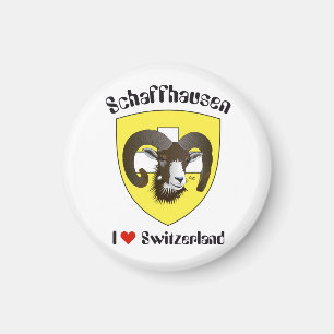 Schaffhausen Schweiz Suisse Svizwitserland Magnet Magneet