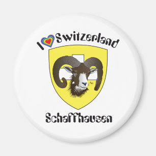 Schaffhausen Schweiz Suisse Svizwitserland Magnet Magneet