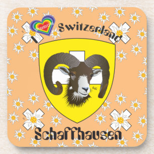 Schaffhausen - Schweiz - Suisse - Svizzera Bier Onderzetter