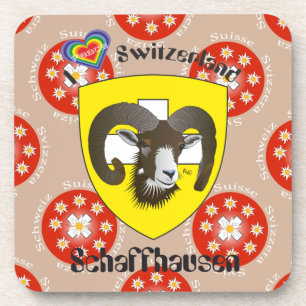 Schaffhausen - Schweiz - Suisse - Svizzera Bier Onderzetter