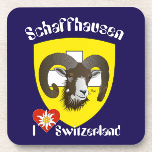 Schaffhausen - Schweiz - Suisse - Svizzera Bier Onderzetter