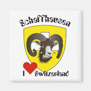 Schaffhausen Schweiz Suisse Svizzera Magnet Magneet