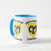 Schaffhausen Schweiz Suisse Svizzera Tasse Mok (Voorkant links)