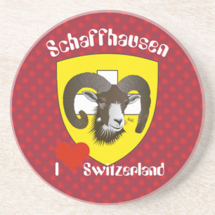 Schaffhausen - Schweiz - Suisse - Svizzera Zandsteen Onderzetter