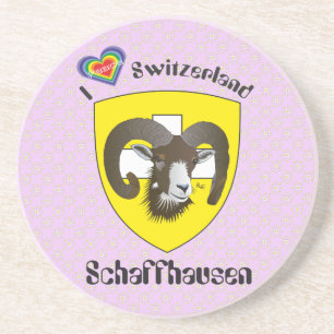 Schaffhausen - Schweiz - Suisse - Svizzera Zandsteen Onderzetter