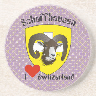 Schaffhausen - Schweiz - Suisse - Svizzera Zandsteen Onderzetter