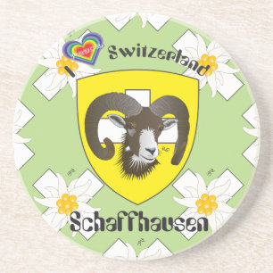 Schaffhausen - Schweiz - Suisse - Svizzera Zandsteen Onderzetter