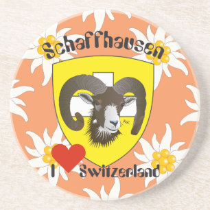 Schaffhausen - Schweiz - Suisse - Svizzera Zandsteen Onderzetter