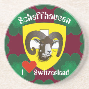 Schaffhausen - Schweiz - Suisse - Svizzera Zandsteen Onderzetter