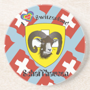 Schaffhausen - Schweiz - Suisse - Svizzera Zandsteen Onderzetter