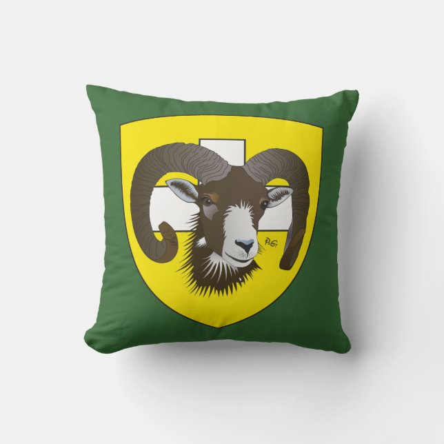 Schaffhouse Suisse Coussin (Recto)