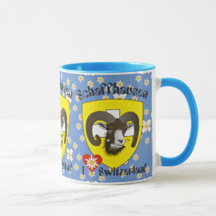 Schaffhouse - Suisse - Tasse suisse - Svizzera
