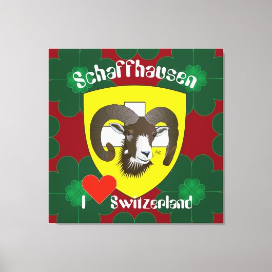 Schaffhouse - Suisse - Toile (Recto)