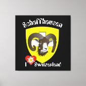 Schaffhouse - Suisse - Toile (Recto)