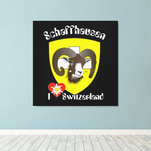 Schaffhouse - Suisse - Toile (Insitu (Plancher de Bois))