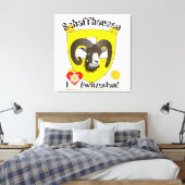 Schaffhouse - Suisse - Toile (Insitu(Chambre))